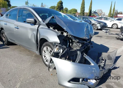 2014 Nissan Sentra Fe+ S/Fe+ Sv/S/Sl/Sr/Sv z USA, uszkodzony, nr VIN 3N1AB7AP1EY226731